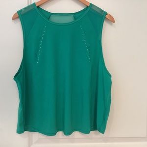 Lululemon sculpt tank cropped size 12